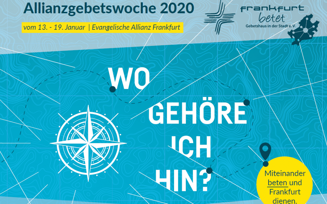 Allianzgebetswoche am 14.01. und 15.01.2020